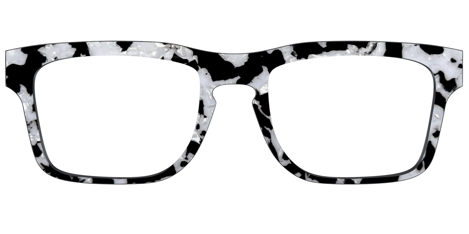 The Black & White Pearl Tortoise - Front Top Image - Pair Eyewear