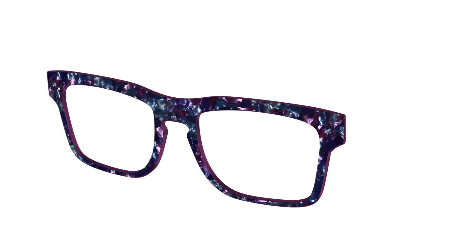 The Black Opal Pearl Tortoise - Angle Top Image - Pair Eyewear