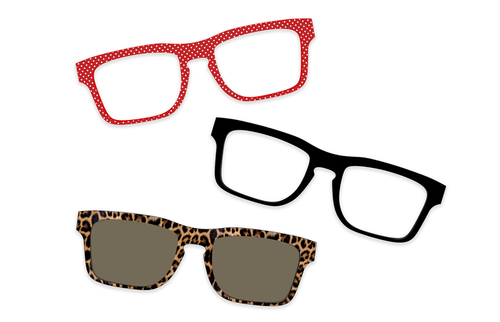 Burgundy - Set - Pair Eyewear
