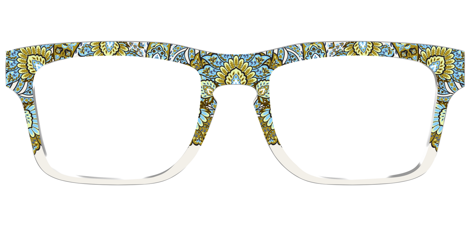 The Canopy Paisley Crown - Front Top Image - Pair Eyewear