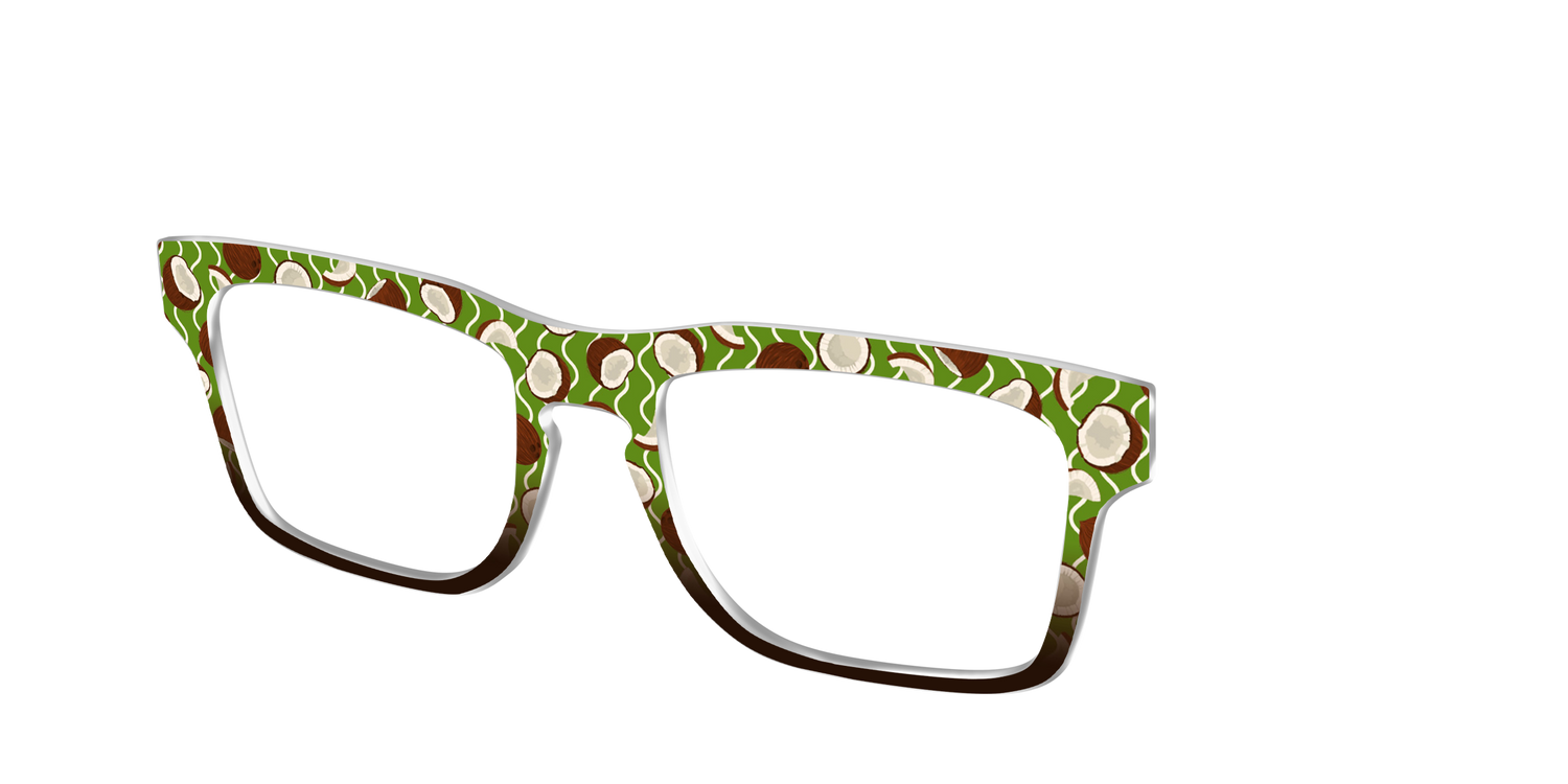 The Cheerful Coconuts - Angle Top Image - Pair Eyewear