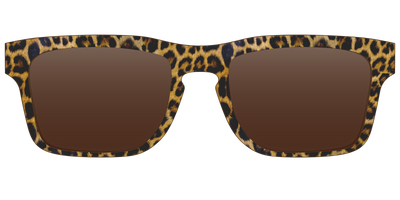 The Polarized Cheetah Spots Sun Top - Front Top Thumbnail - Pair Eyewear