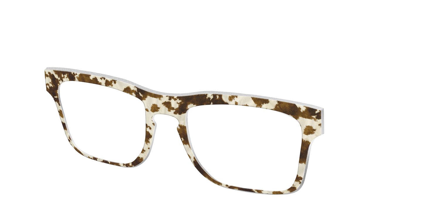 The Cowhide - Angle Top Image - Pair Eyewear