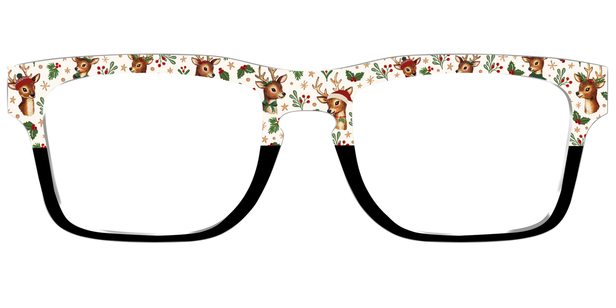 The Dashing Reindeer - Front Top Image - Pair Eyewear