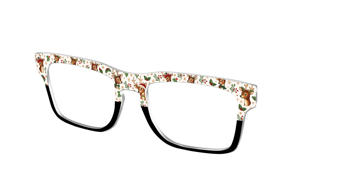 The Dashing Reindeer - Angle Top Image - Pair Eyewear