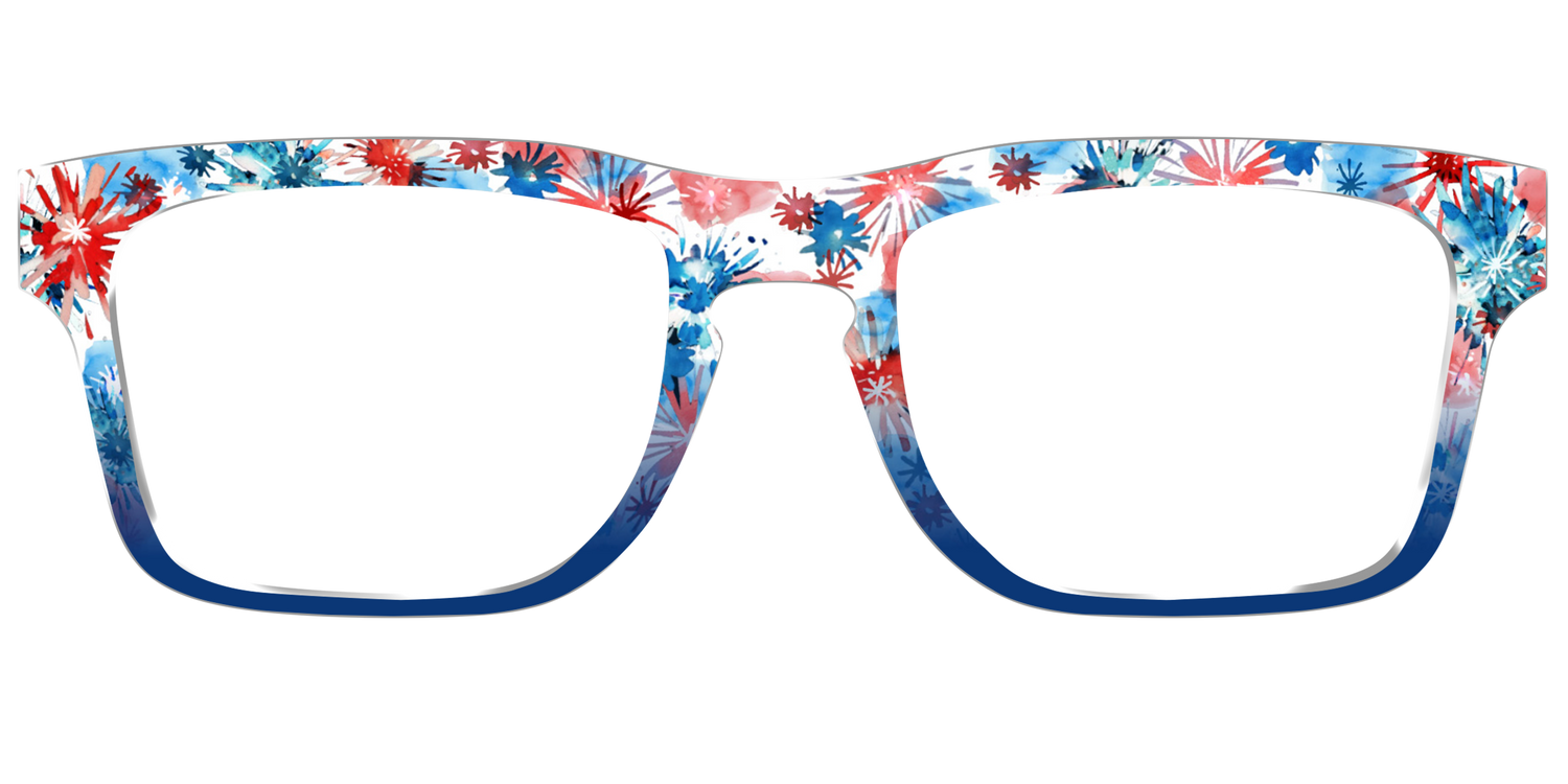 The Firework Bursts - Front Top Image - Pair Eyewear