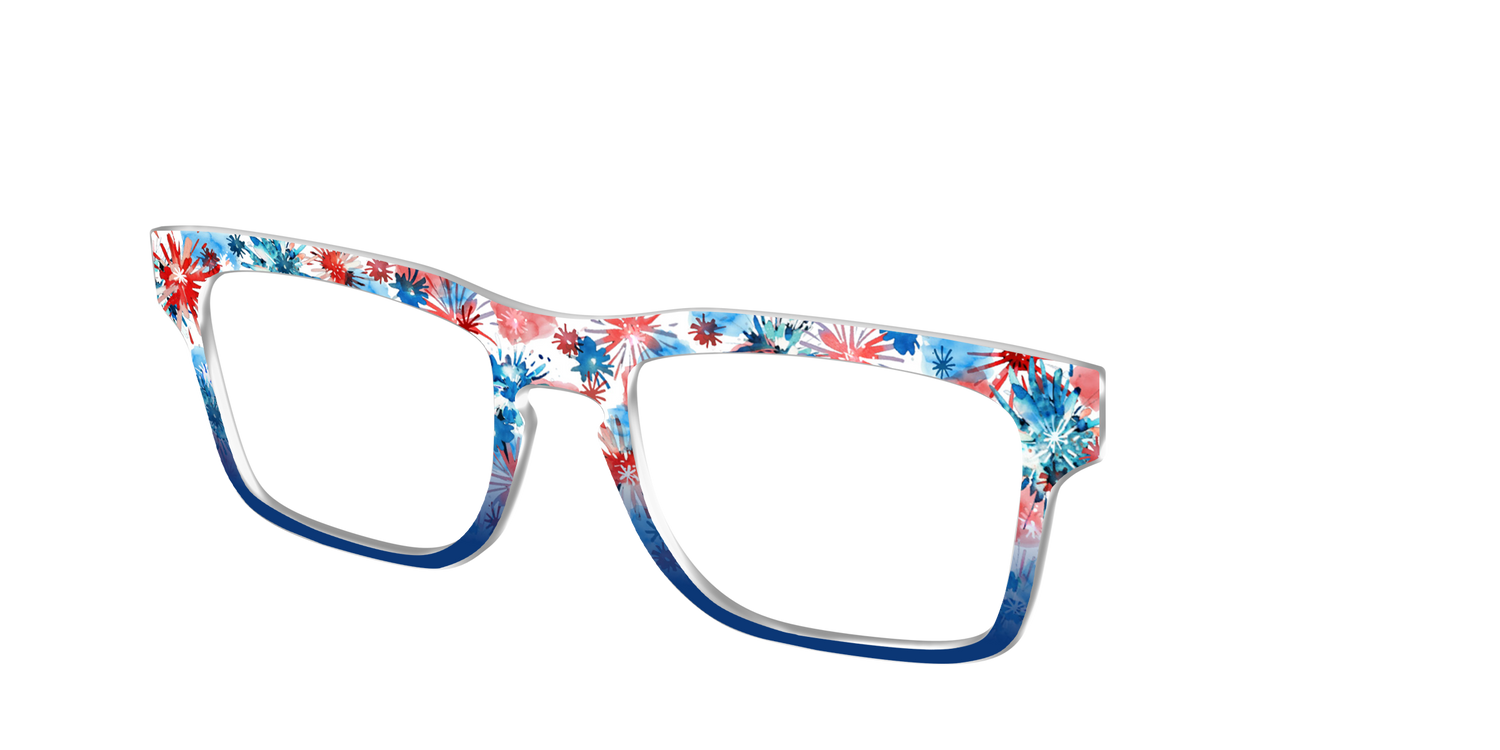 The Firework Bursts - Angle Top Image - Pair Eyewear