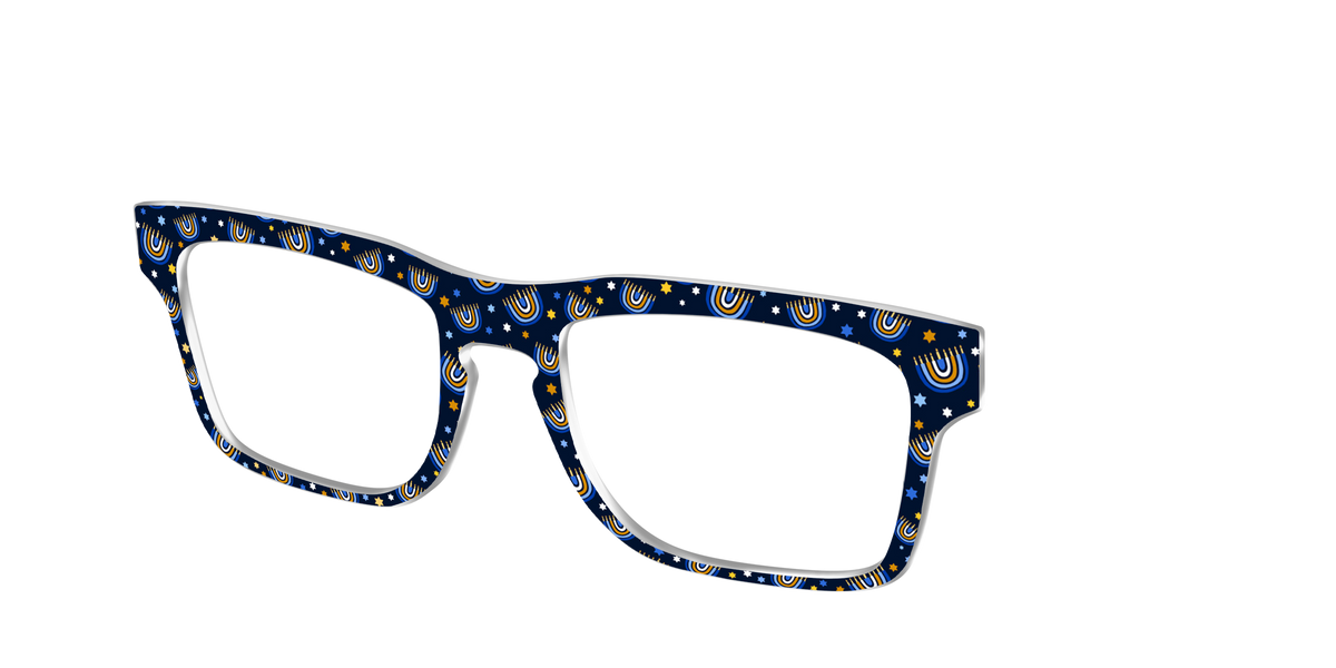 The Hanukkah Menorahs - Angle Top Image - Pair Eyewear