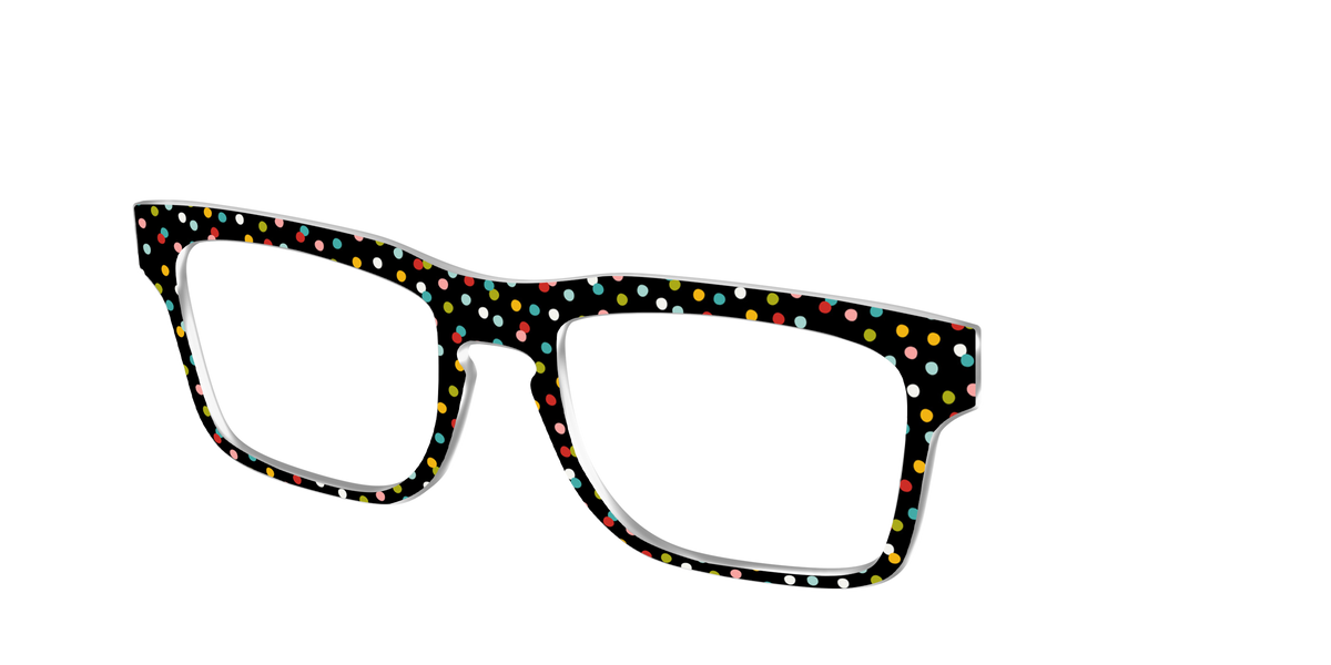 The Holiday Dots - Angle Top Image - Pair Eyewear