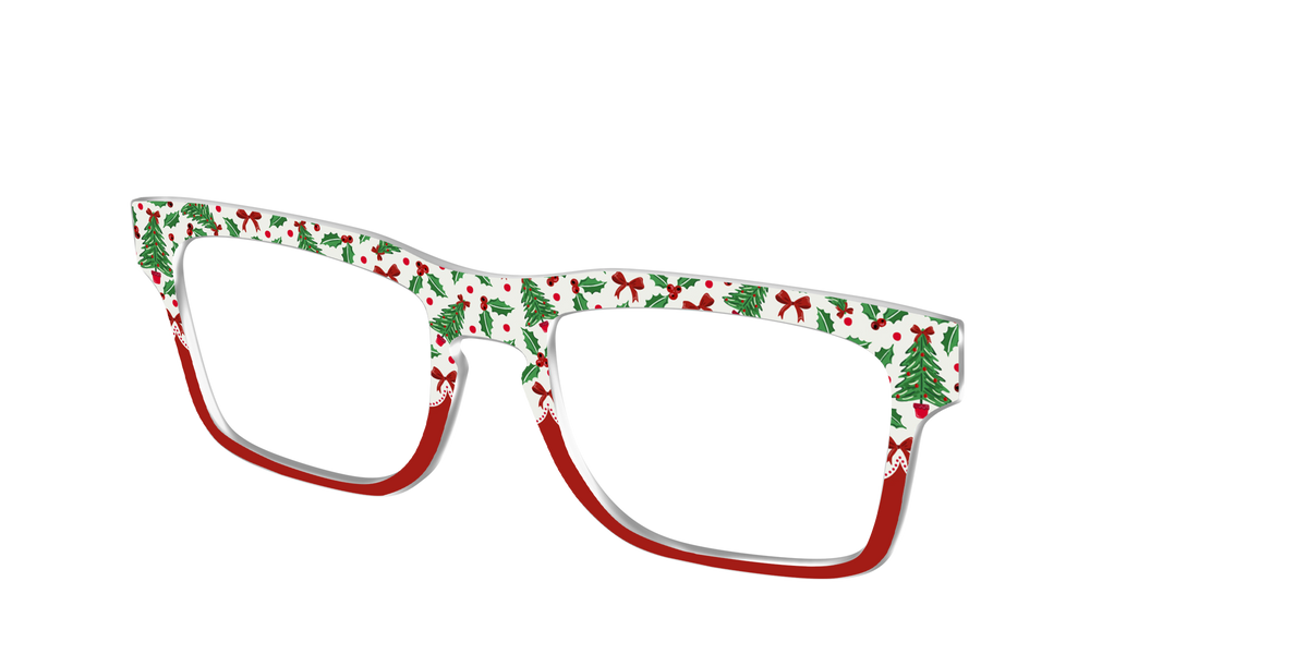 The Holly Jolly Split - Angle Top Image - Pair Eyewear