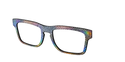 The Iridescent Serpent - Angle Top Thumbnail - Pair Eyewear
