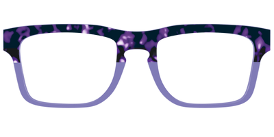 The Iris Tortoise Crystal Split - Front Top Thumbnail - Pair Eyewear