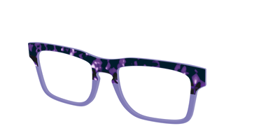 The Iris Tortoise Crystal Split - Angle Top Thumbnail - Pair Eyewear