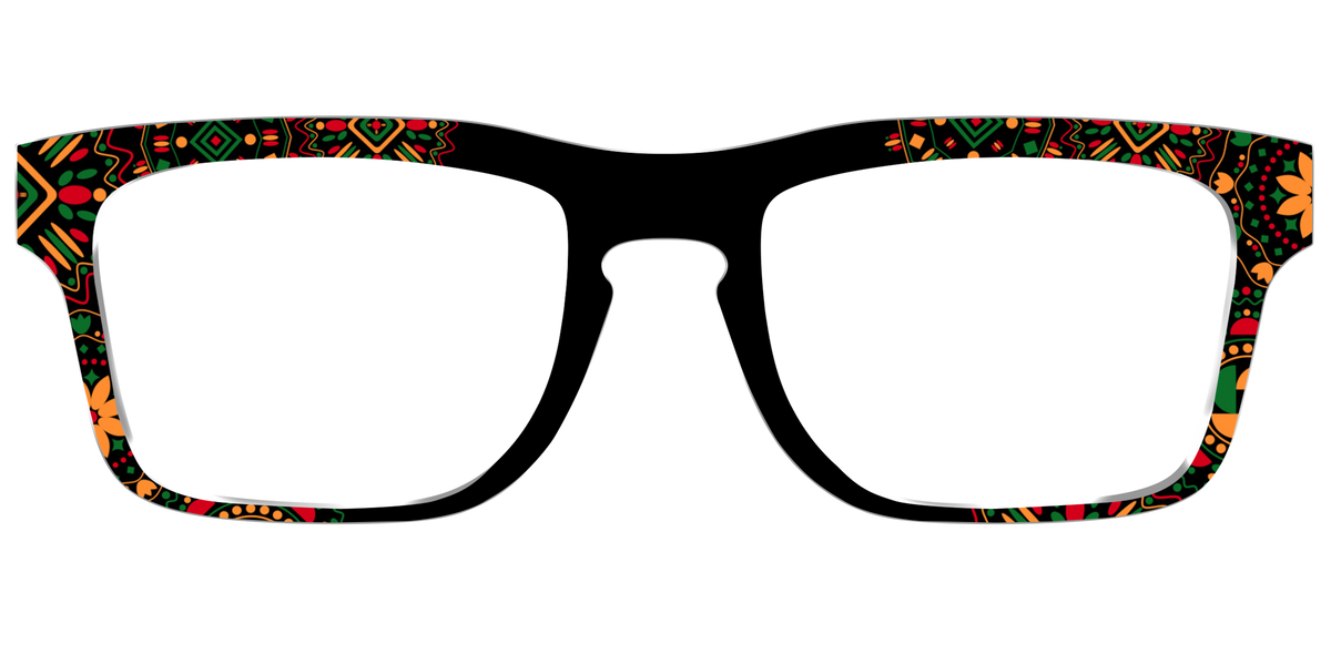 The Kwanzaa Medallion - Front Top Image - Pair Eyewear