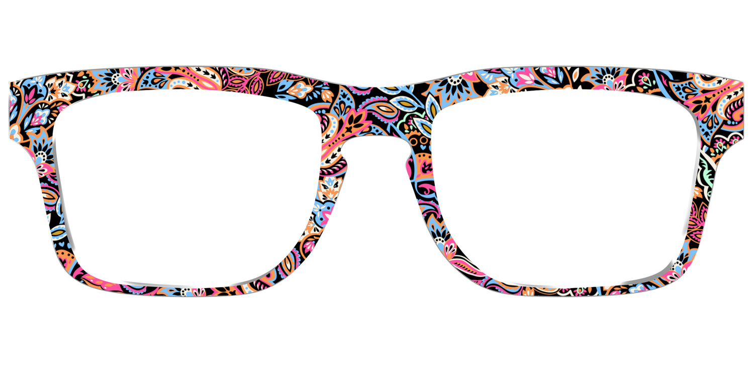 The Lavish Paisley - Front Top Image - Pair Eyewear