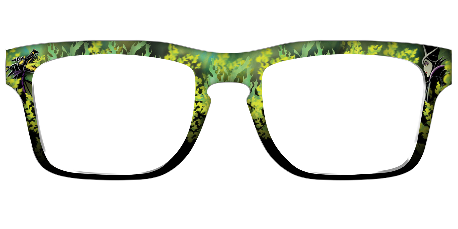 Maleficent's Dragon Flames - Front Top Image - Pair Eyewear