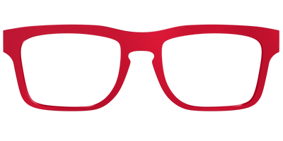 The Matte Red - Front Top Thumbnail - Pair Eyewear