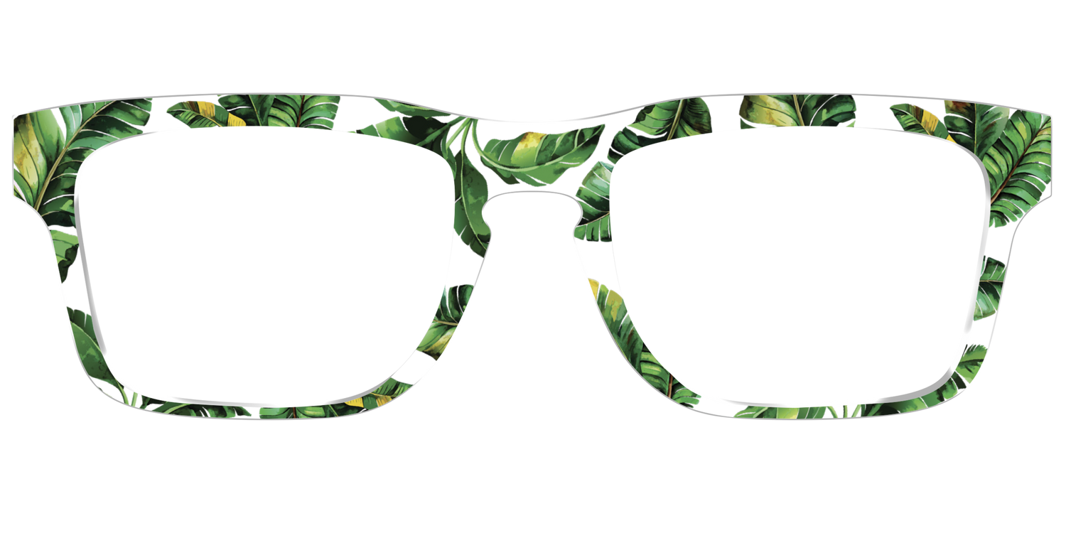 The Palm Leaves Crystal - Front Top Image - Pair Eyewear