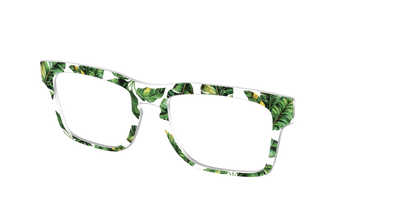 The Palm Leaves Crystal - Angle Top Thumbnail - Pair Eyewear