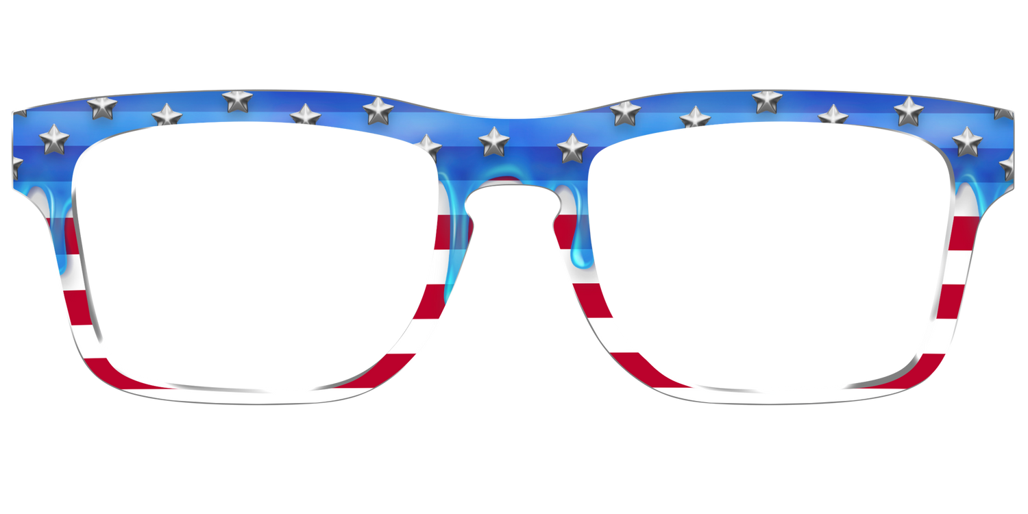 The Patriotic Slime - Front Top Image - Pair Eyewear