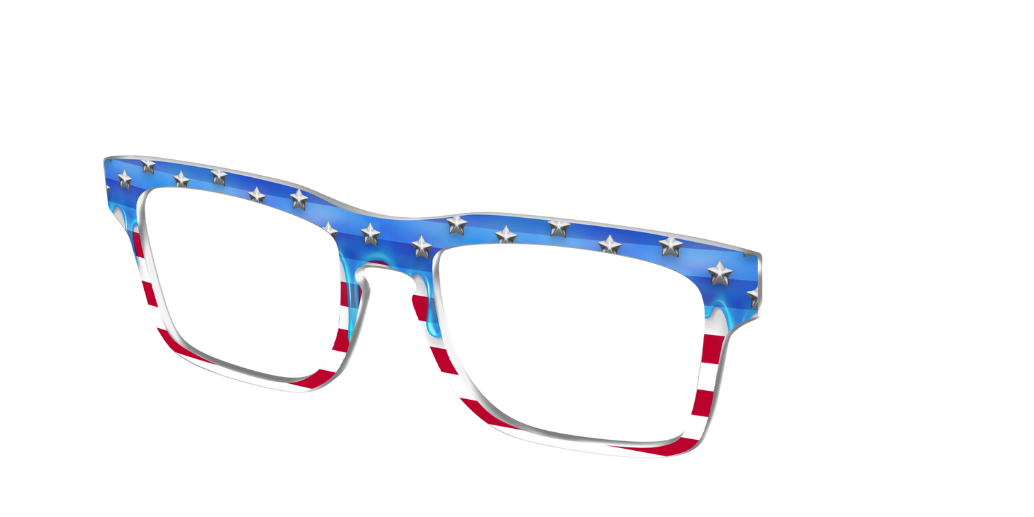 The Patriotic Slime - Angle Top Image - Pair Eyewear