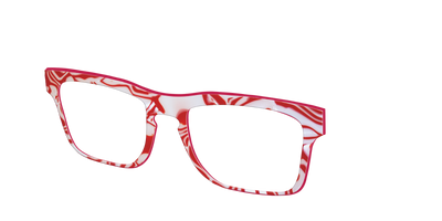 The Peppermint Swirl - Angle Top Thumbnail - Pair Eyewear