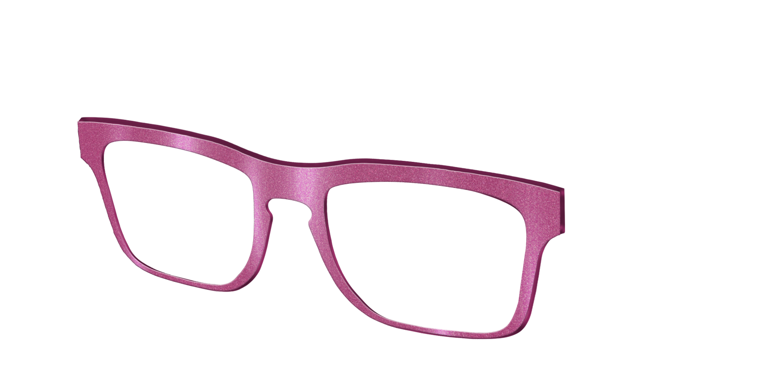 The Pink Shimmer - Angle Top Image - Pair Eyewear