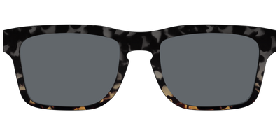 The Polarized Shadow Tortoise Sun Top - Front Top Thumbnail - Pair Eyewear