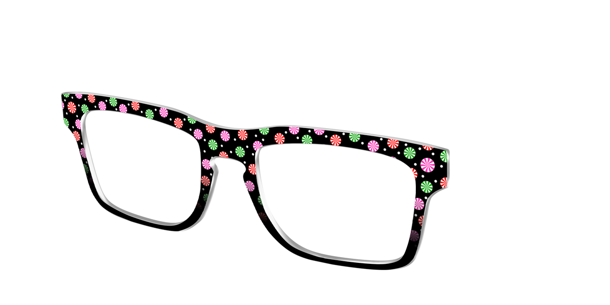 The Pretty Peppermints - Angle Top Image - Pair Eyewear