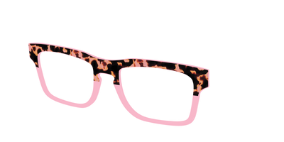 The Punch Tortoise Crystal Split - Angle Top Thumbnail - Pair Eyewear