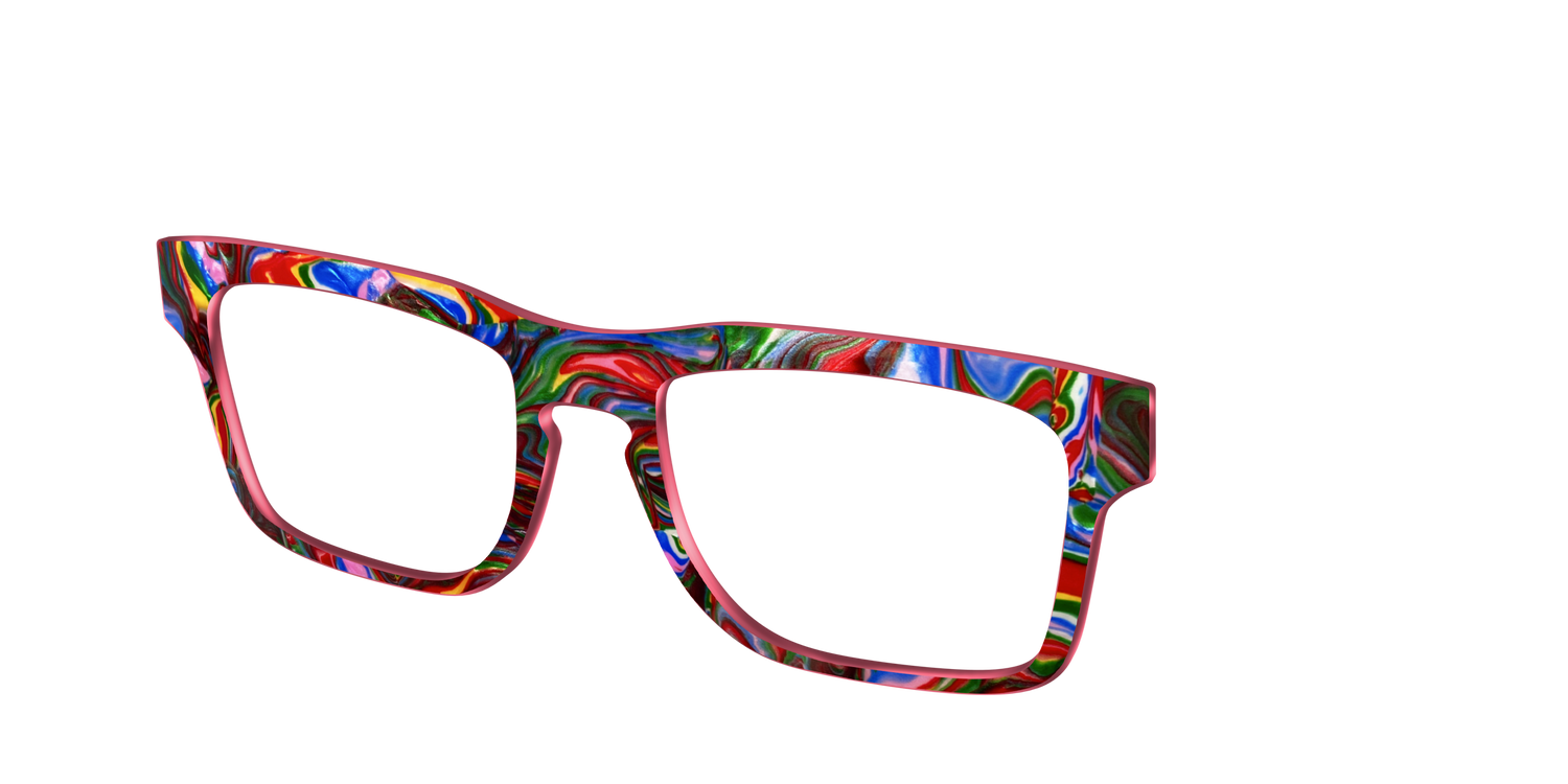 The Radiant Pearl Marble - Angle Top Image - Pair Eyewear