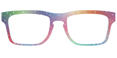 The Rainbow Holographic Celestial - Front Top Thumbnail - Pair Eyewear