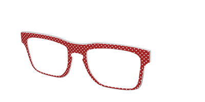 The Ruby Pin Dot - Angle Top Thumbnail - Pair Eyewear