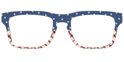 The Starry Gingham Split - Front Top Thumbnail - Pair Eyewear