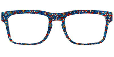 The Star-Spangled Stained Glass - Front Top Thumbnail - Pair Eyewear