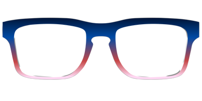 The Summer Sky Gradient - Front Top Thumbnail - Pair Eyewear