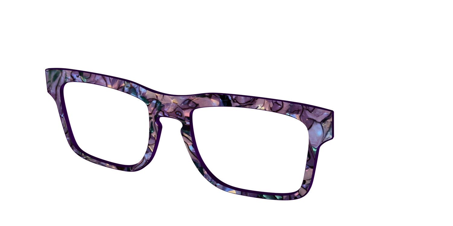 The Thistle Pearl Shell - Angle Top Image - Pair Eyewear