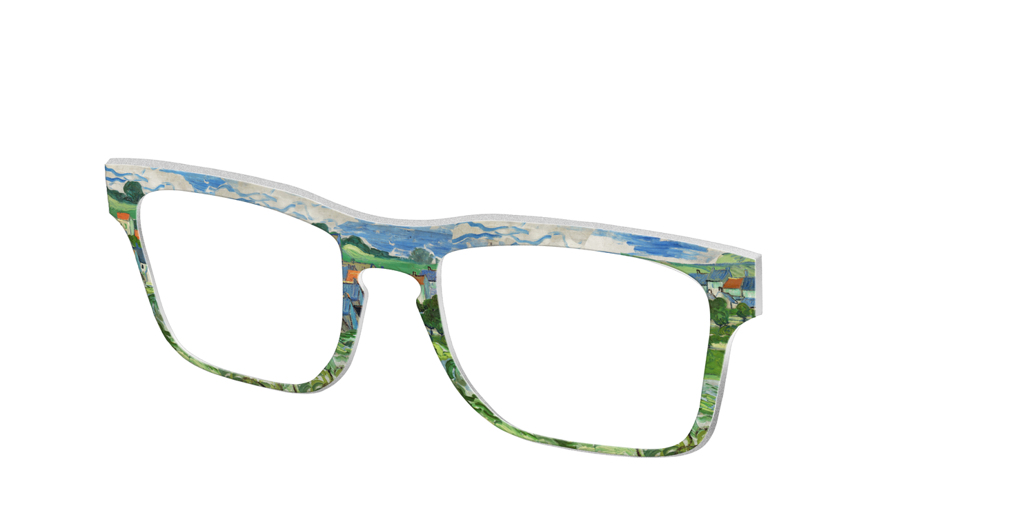 The View of Auvers-Sur-Oise - Angle Top Image - Pair Eyewear