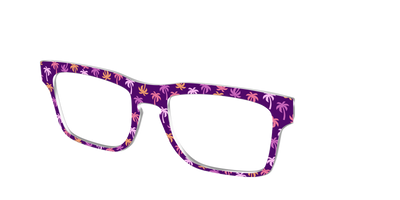 The Violet Palm Trees - Angle Top Thumbnail - Pair Eyewear