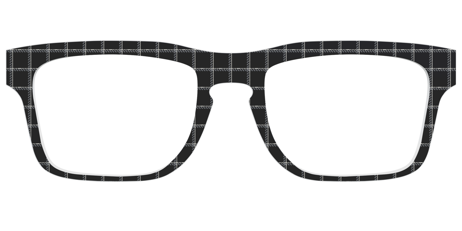 The Windowpane Plaid - Front Top Image - Pair Eyewear