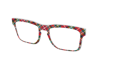 The Winter Plaid - Angle Top Thumbnail - Pair Eyewear