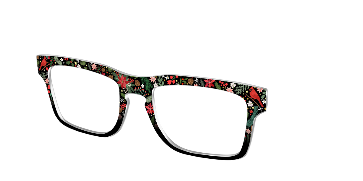 The Winter Wonderland Floral - Angle Top Image - Pair Eyewear
