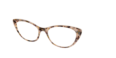 The Almond Tortoise with Gold Streaks - Angle Top Thumbnail - Pair Eyewear