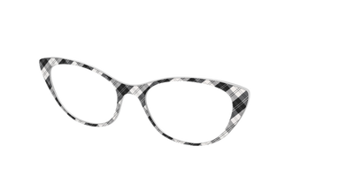 The B&W Plaid - Angle Top Thumbnail - Pair Eyewear