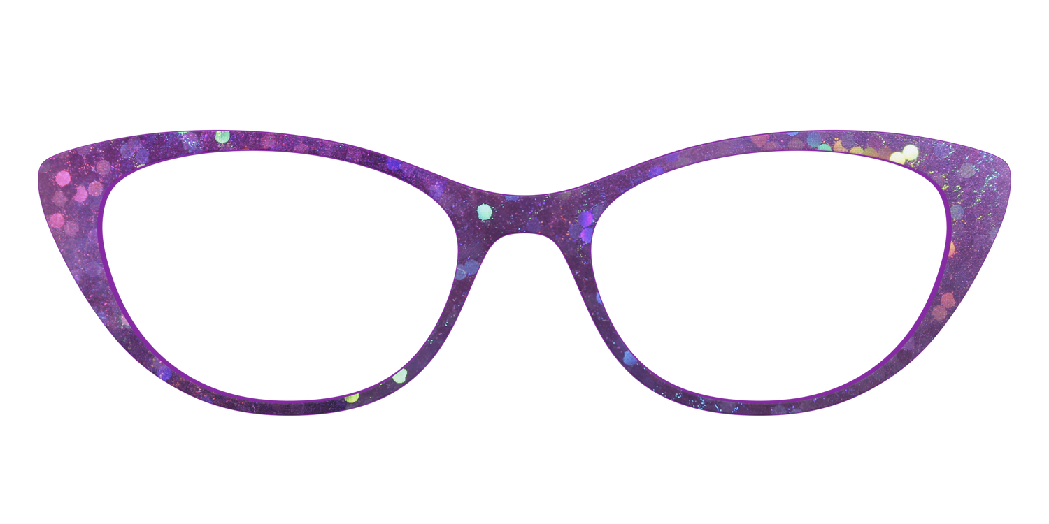 The Berry Jam Hexagons - Front Top Image - Pair Eyewear