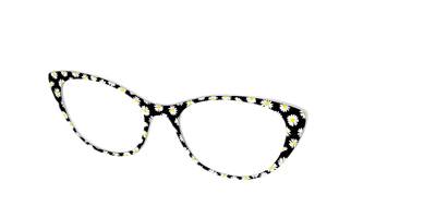 The Black Daisy - Angle Top Thumbnail - Pair Eyewear