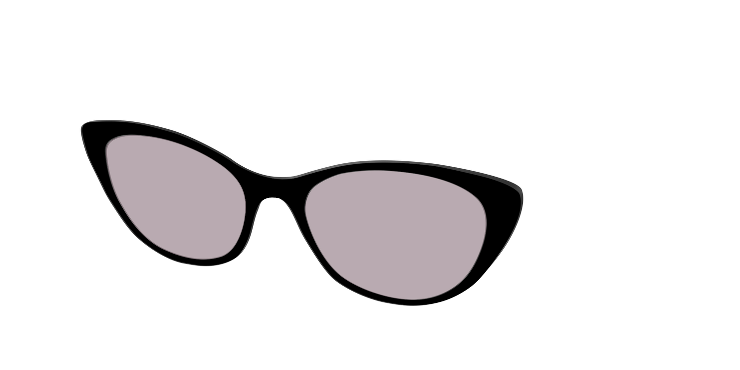 The Black with Gray Gaming Lens - Angle Top Image - Pair Eyewear
