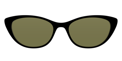 The Black with Green Racquet Sport Lens - Front Top Thumbnail - Pair Eyewear