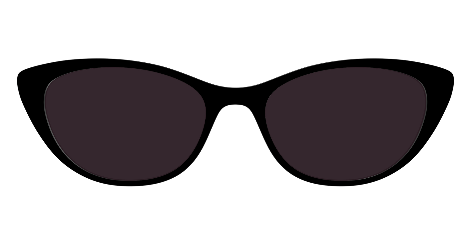 The Black with Urban Explorer Lens - Front Top Image - Pair Eyewear