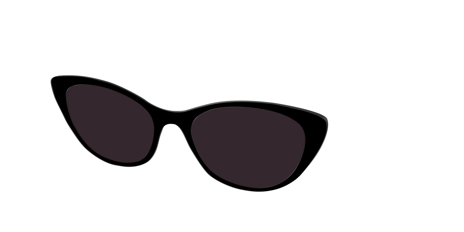 The Black with Urban Explorer Lens - Angle Top Image - Pair Eyewear